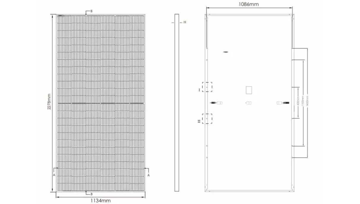 Pannello Fotovoltaico Jinko 585W N-Type